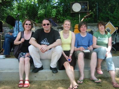 Die L&uuml;mmelz bei der Neuer&ouml;ffnung der Stra&szlig;enm&uuml;hle 2005