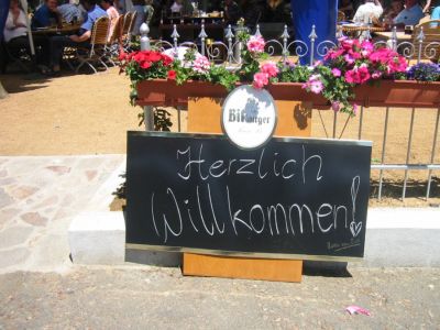 Die L&uuml;mmelz bei der Neuer&ouml;ffnung der Stra&szlig;enm&uuml;hle 2005