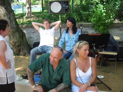 Die L&uuml;mmelz bei der Neuer&ouml;ffnung der Stra&szlig;enm&uuml;hle 2005