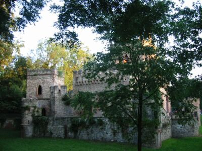 Die Mosburg im Biebricher Schlosspark