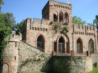 Die Mosburg im Biebricher Schlosspark